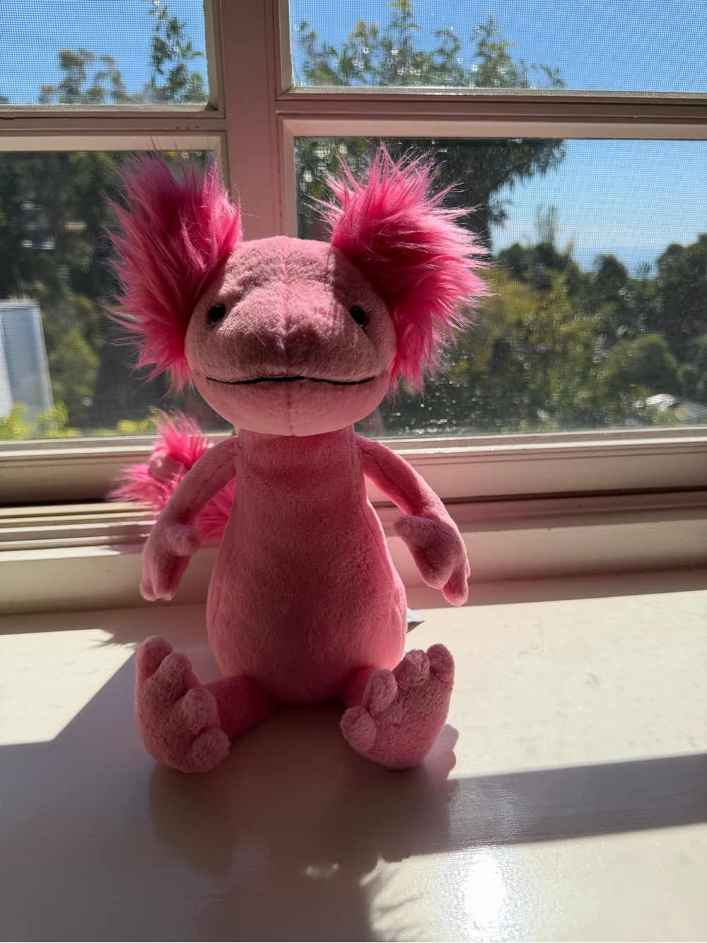 Jellycat retired NWT Plush Alice Axolotl Pet Toy - Soft Cuddly Small Pet Plush